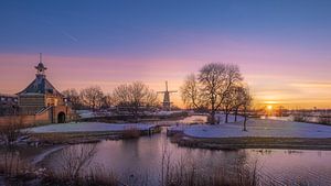 Kalter Morgen in Gorinchem von Rens Marskamp