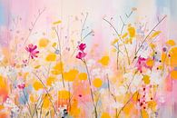Wildflowers, Field of Flowers by Caroline Guerain thumbnail