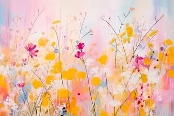 Wildblumen, Blumenfeld von Caroline Guerain