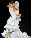 Eleganter Schwung - Flamenco, rassig von Carolina Alonso Miniaturansicht