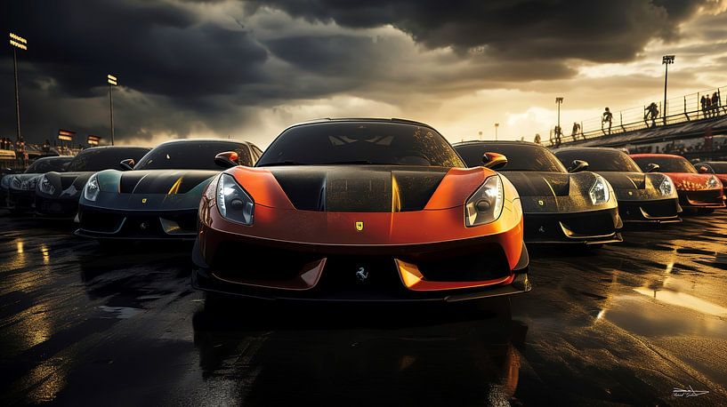 Supersportwagen von Gelissen Artworks