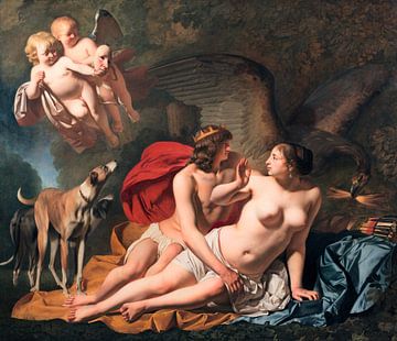 Caesar van Everdingen, Jupiter en Callisto, 1655