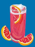 Grapefruit Paloma Blau