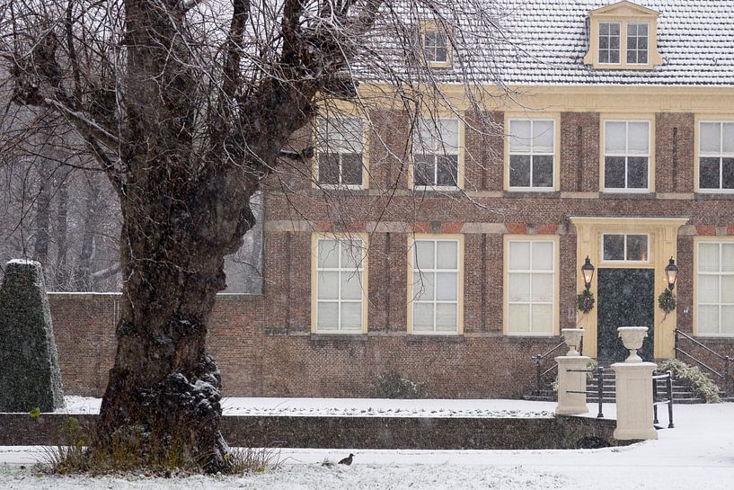 Domaine rural d'Akerendam en hiver par Liesbeth Vogelzang