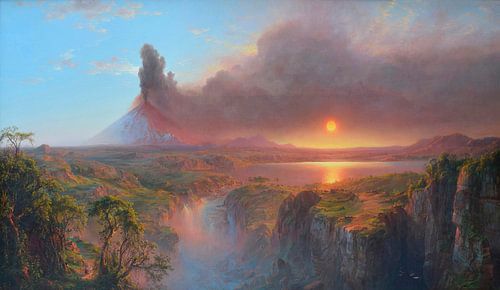 Cotopaxi, Ecuador, Frederic Edwin Church