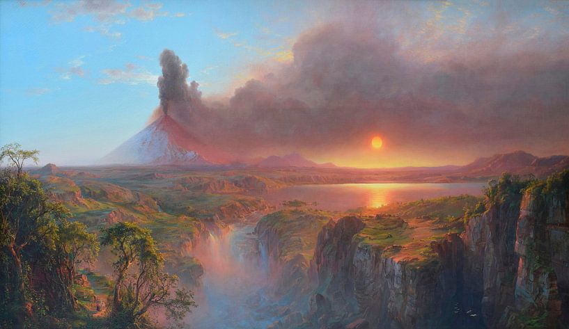 Cotopaxi, Ecuador, Frederic Edwin Church by Masterful Masters