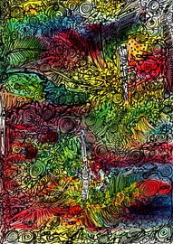 The phoenix is rising von MY HAPPY SOUL ART