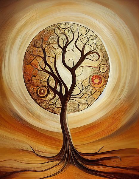Surrealistic tree by Bert Nijholt