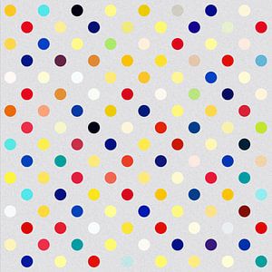 Bunte Polkadots