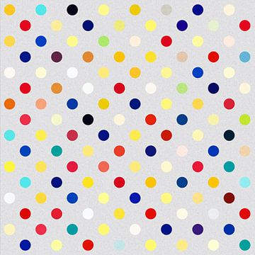 Random Multicolor Polka Dots by Western Exposure