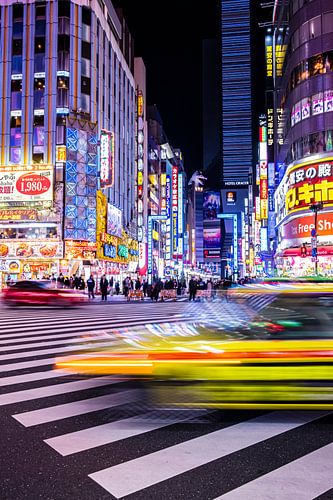 Tokio Nächte - Shinjuku-Neon von Angelique van Esch