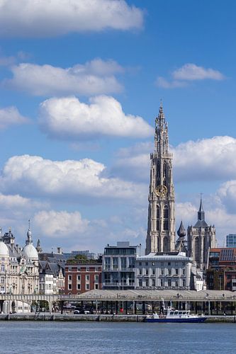 Antwerp Sunny Spring Cityscape, Belgium
