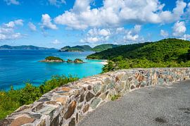 Aussichtspunkt auf Trunk Bay, St. John von Nancy Pauwels Photo