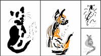 Cat Sketches by Dorothy Berry-Lound thumbnail