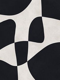 Schwarze und weiße Geometrie 1