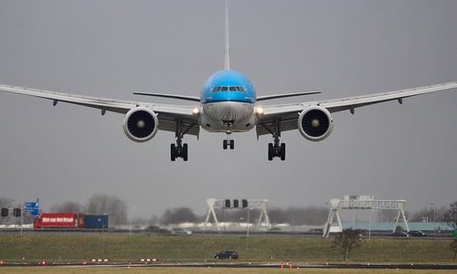Aankomst op Schiphol