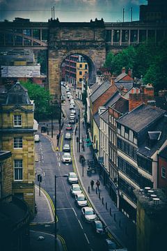 Medieval city road NewCastle, UK by Corrie Heesbeen