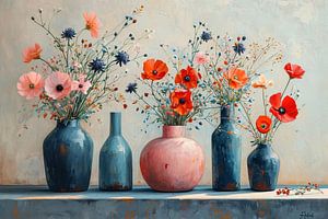 Modern Bloemstuk | Floral Hues Reverb