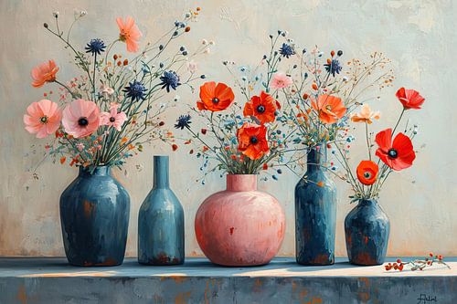 Arrangement floral moderne | Floral Hues Reverb