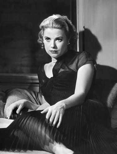 Grace Kelly sur le plateau