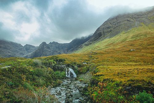De prachtige Fairy Pools in de Coire Valley op het Schotse eiland Skye.