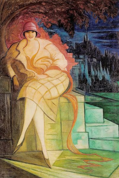 Leon Chwistek - Porträt einer Frau von Peter Balan