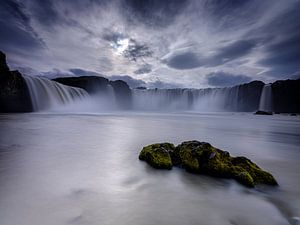 Godafoss Waterval, IJsland van Eddy Westdijk