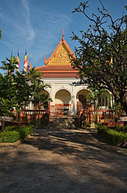 Heilige rust in het hart van Siem Reap van Frank Photos