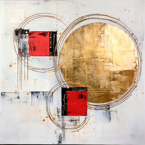 ABSTRACT ART Reflective time