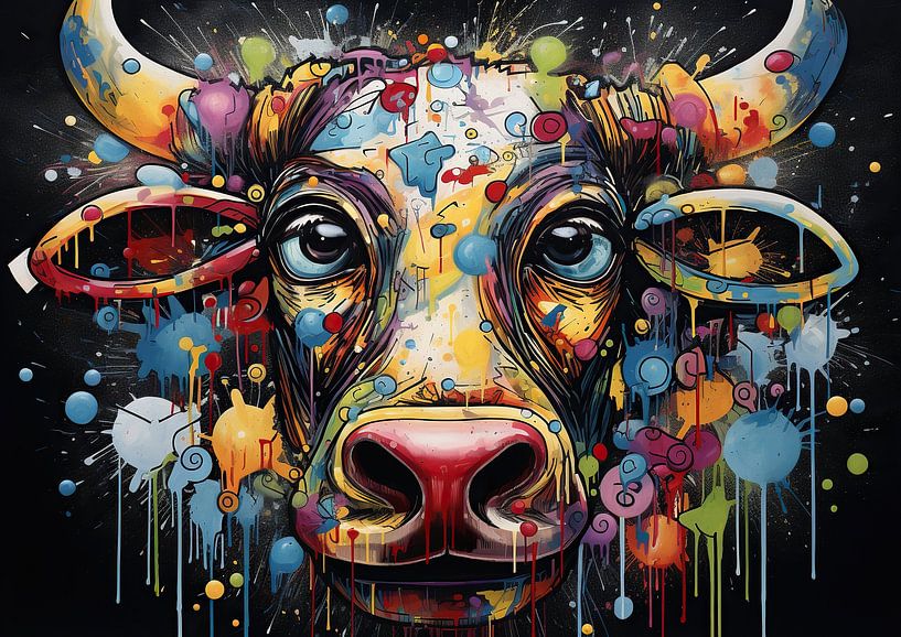 Cow Cows by ARTEO Paintings
