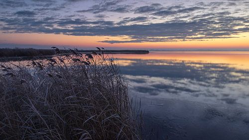 Ochtend aan het Zuidlaardermeer bij Noordlaren