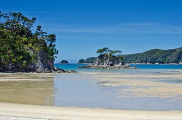 Torrent Bay - Nieuw Zeeland van RB-Photography