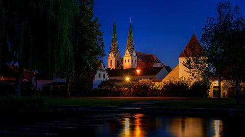 Église de Beilngries de nuit