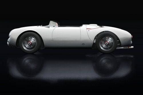 Porsche 550-A Spyder Lateral View