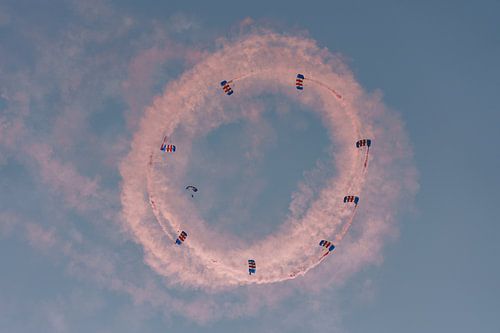 Royal Air Force Falcons Display Team.