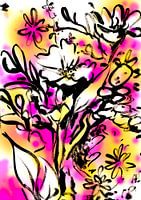 Kleurrijke Bloemen boeket- Illustratief