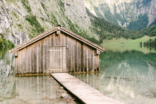 Die vergessene Hütte im Berchtesgadener Land, Deutschland