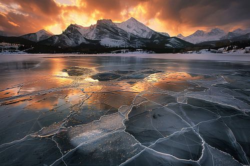 Mountains in the morning light