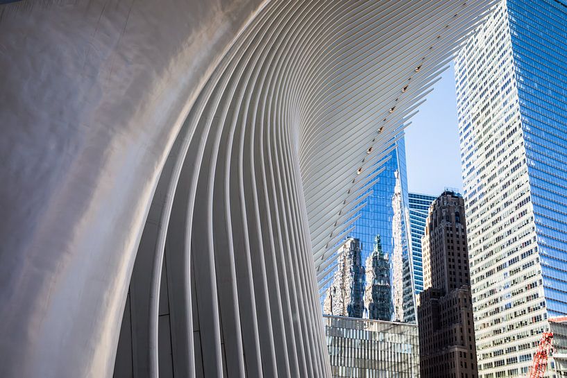 World Trade center and surroundings in New York by Eric van Nieuwland