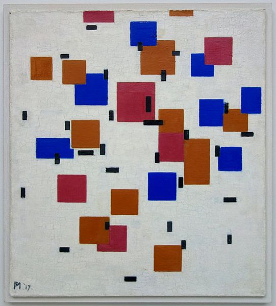 Piet Mondriaan. Compositie van 1000 Schilderijen