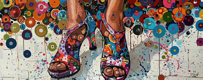 Shoes by Eye catching paintings
