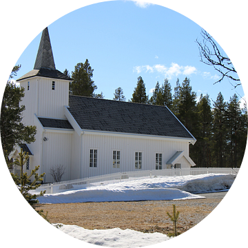 Kerk Noorwegen van Ralph van Leuveren