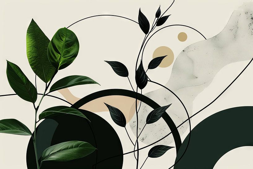 Green harmony by Poster Art Shop