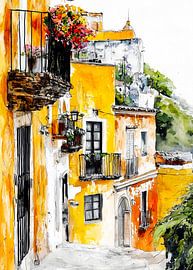 Mexico city art by JBJart Justyna Jaszke