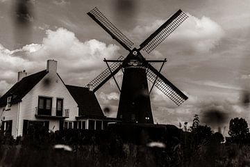 Mill Roosdonk, Nuenen, old mill by D.Verts