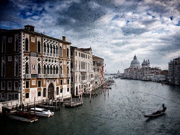 Gezicht op Santa Maria della Salute van Andreas Müller