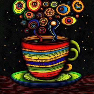 Hundertwasser’s Koffie van Natasja Haandrikman