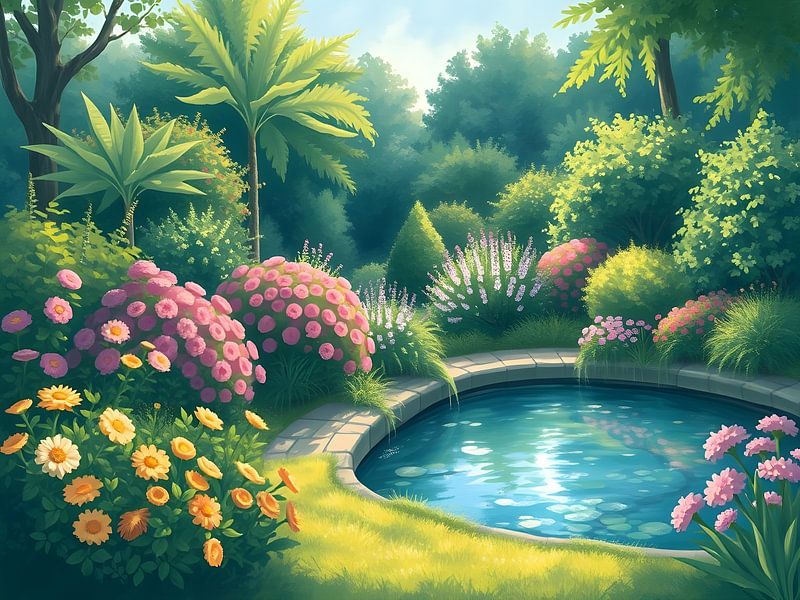 Oasis de tranquillité par Artistic