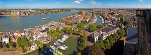 Altstadt von Dordrecht von der Grote Kerk aus gesehen