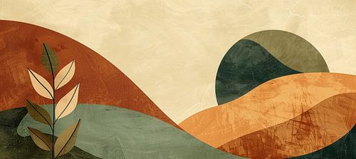 Abstract Tuin | Rustige Tuin Abstract